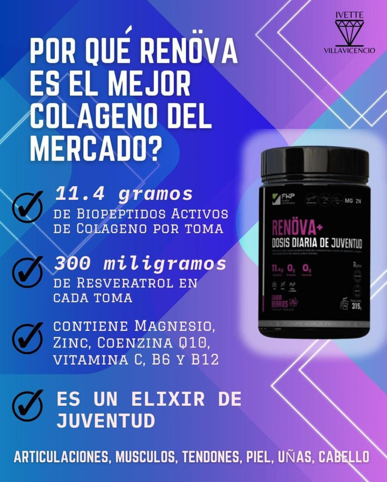 ELIXER DE LA JUVENTUD COLAGENO RENOVA +